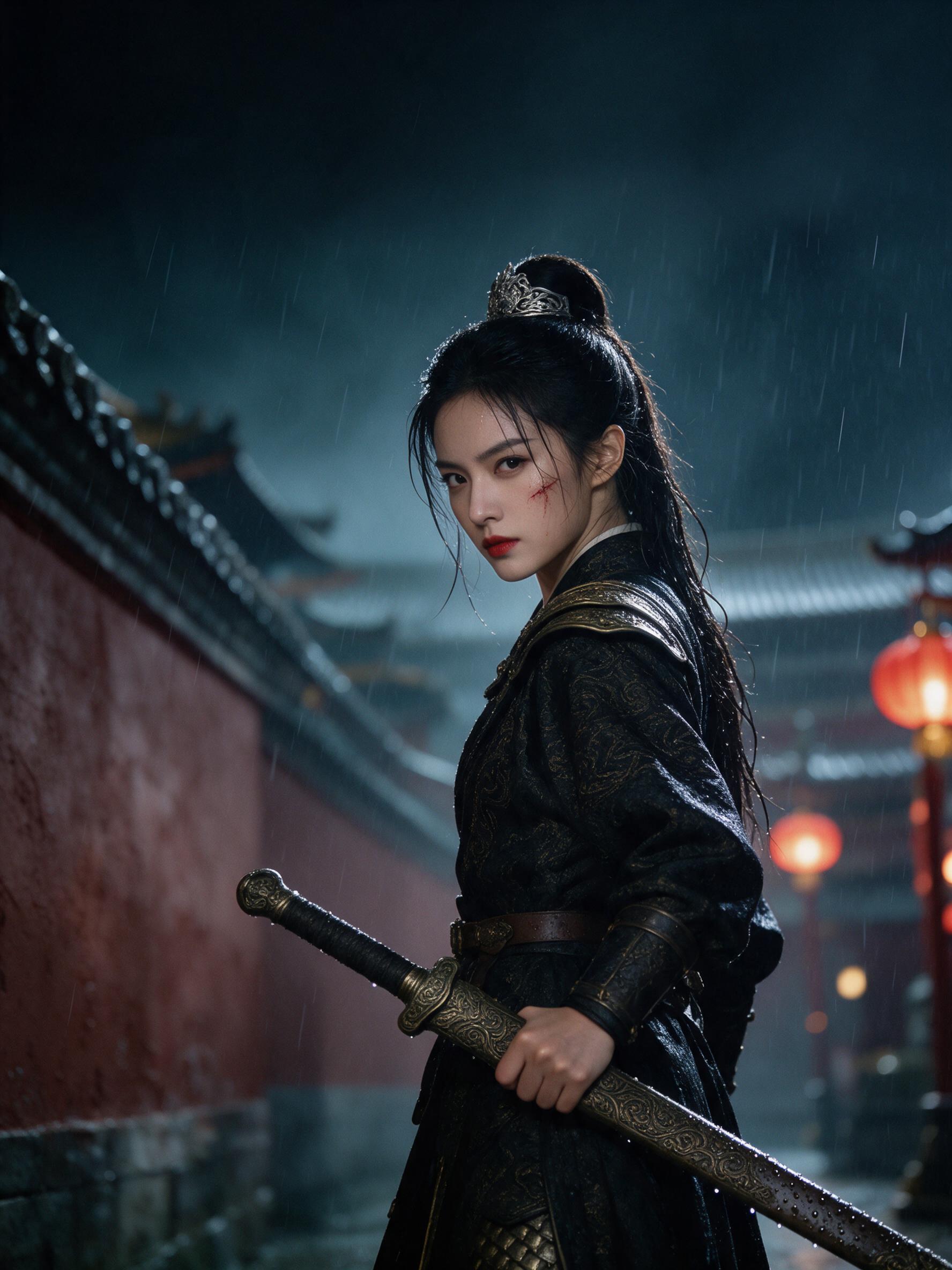 短剧封面 · 雨夜对峙